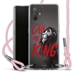 New Carry Case Transparent Stoff rosa/silber