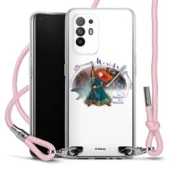 New Carry Case Transparent Stoff rosa/silber