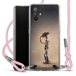 New Carry Case Transparent Stoff rosa/silber