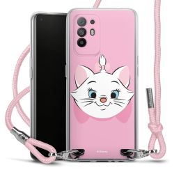 New Carry Case Transparent Stoff rosa/silber