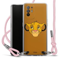 New Carry Case Transparent Stoff rosa/silber