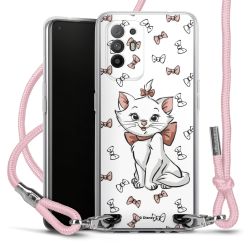 New Carry Case Transparent Stoff rosa/silber