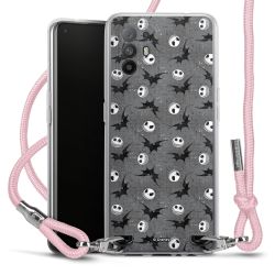 New Carry Case Transparent Stoff rosa/silber