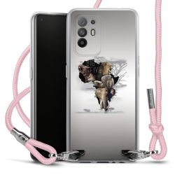 Carry Case Fabric pink