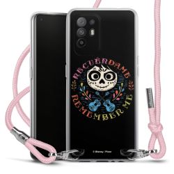 New Carry Case Transparent Stoff rosa/silber