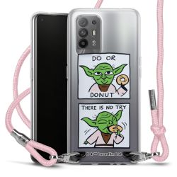 New Carry Case Transparent Stoff rosa/silber