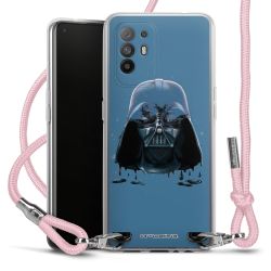 New Carry Case Transparent Stoff rosa/silber