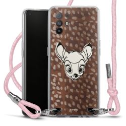 New Carry Case Transparent Stoff rosa/silber