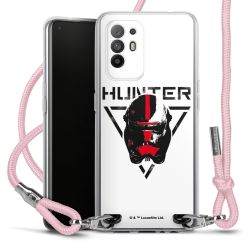 New Carry Case Transparent Stoff rosa/silber