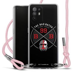 New Carry Case Transparent Stoff rosa/silber