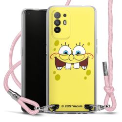 New Carry Case Transparent Stoff rosa/silber