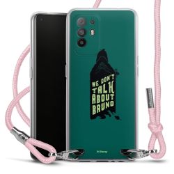 New Carry Case Transparent Stoff rosa/silber