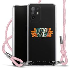 New Carry Case Transparent Stoff rosa/silber