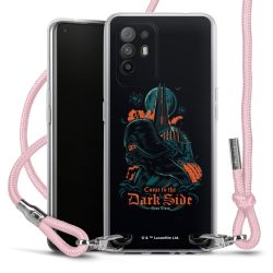 New Carry Case Transparent Stoff rosa/silber