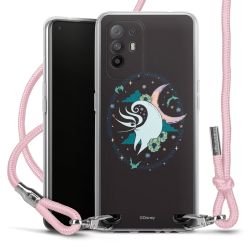 New Carry Case Transparent Stoff rosa/silber