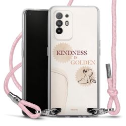 New Carry Case Transparent Stoff rosa/silber