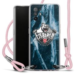 New Carry Case Transparent Stoff rosa/silber