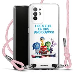 New Carry Case Transparent Stoff rosa/silber