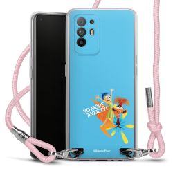 New Carry Case Transparent Stoff rosa/silber