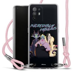 New Carry Case Transparent Stoff rosa/silber