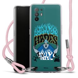 New Carry Case Transparent Stoff rosa/silber