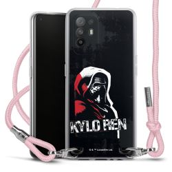 New Carry Case Transparent Stoff rosa/silber