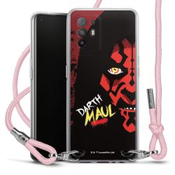 New Carry Case Transparent Stoff rosa/silber