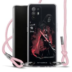 New Carry Case Transparent Stoff rosa/silber