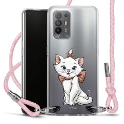 New Carry Case Transparent Stoff rosa/silber