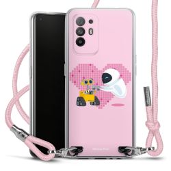 New Carry Case Transparent Stoff rosa/silber