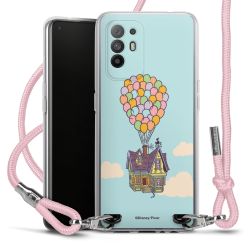 New Carry Case Transparent Stoff rosa/silber