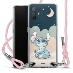 New Carry Case Transparent Stoff rosa/silber