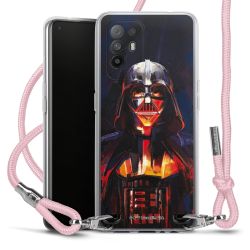 New Carry Case Transparent Stoff rosa/silber