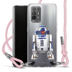 New Carry Case Transparent Stoff rosa/silber