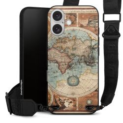 Mappa del mondo vintage