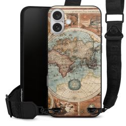 Mappa del mondo vintage