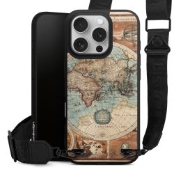 Mappa del mondo vintage