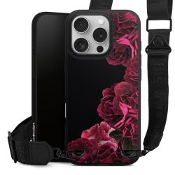 Rose vintage su nero