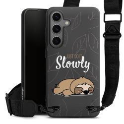 Just Do It Slowly Sloth Grey