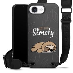 Just Do It Slowly Sloth Grey