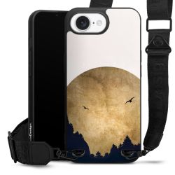Twee vogels en de maan