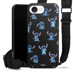 Stitch Faces Pattern Transparent