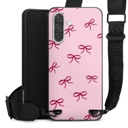 Bows Red Pink Pattern