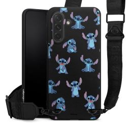 Stitch Faces Pattern Transparent