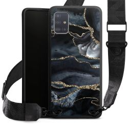 Or marbré foncé Aspect pailleté