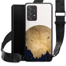 Twee vogels en de maan