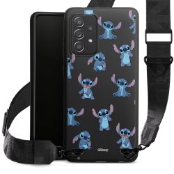 Stitch Faces Pattern Transparent