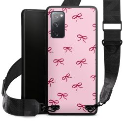 Bows Red Pink Pattern