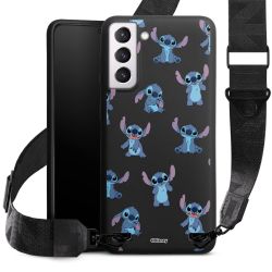 Stitch Faces Pattern Transparent