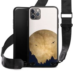 Twee vogels en de maan